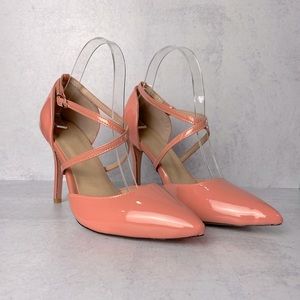 Patent Coral Pink Size 8